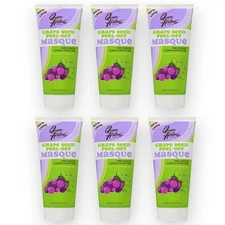 Queen Helene (x6) GRAPE SEED PEEL-OFF MASQUE Mask Pore Purifier 6oz Discontinued