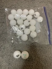 23 Pack Ping Pong Balls, 40+ Ball White