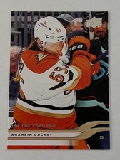 Upper Deck 2025-26 Series 1 Jacob Trouba Anaheim Ducks #6 Base Set NHL Card