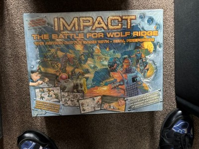 Brettspiel Impact Battle For Wolf Ridge Wargame Drumond Park Dinosaurier versiegelt