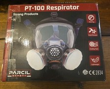Parcil PT-100 Respirator Full Face Mask 