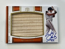 2025 Panini National Treasures Will Clark LJ-WCL Legendary Jumbo Lumber Auto /29