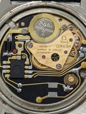 No Tariffs **Vintage 1979** OMEGA Seamaster Cal.1342 Quartz Push Crown 33mm Mens 10