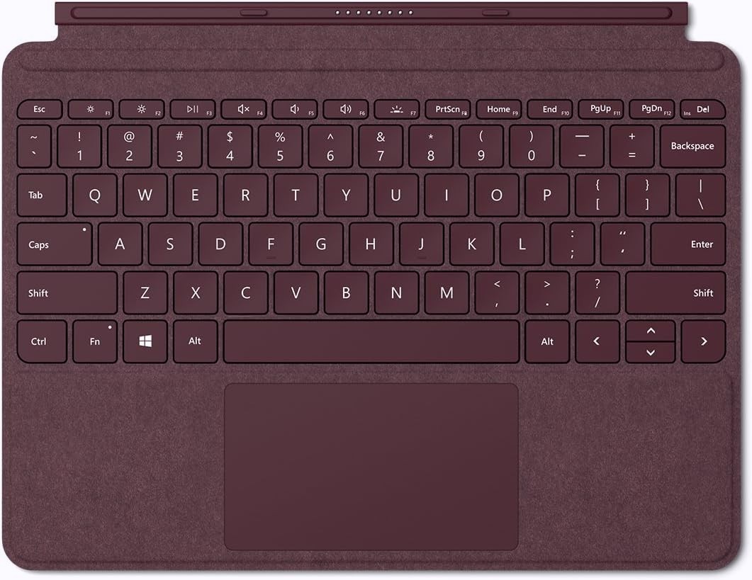 Microsoft  Surface Go  2 /3/ 4 Type Cover  Keyboard Burgundy