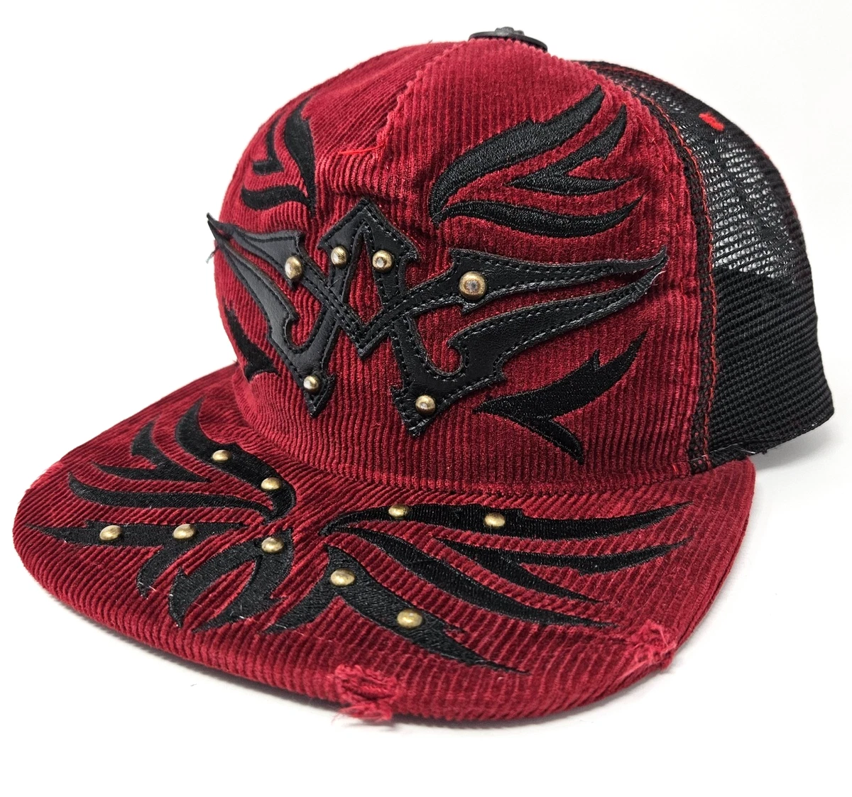 Affliction X Ozzy Osborne Vintage New Double Skull Brown Hat Adult OSFM Trucker Retro 2000s Fashion Maximalism Styl | Mercari main image 4