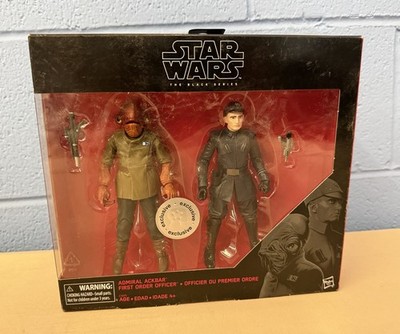 Hasbro Star Wars Black Series Admiral Ackbar First Order Officer 6'' Figures NEW