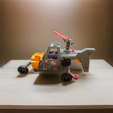 1986 Kenner The Real Ghostbusters Ecto-2 Helicopter Vehicle Missing Parts