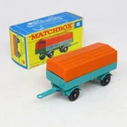 Matchbox - 2 Mercedes Trailer V2 - F Box - Regular Wheels Boxed Lesney