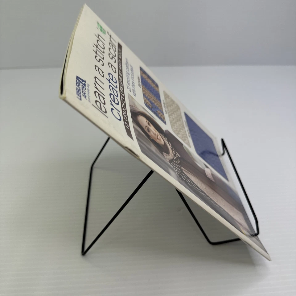 12 diseños de ganchillo Learn a Stitch Create a Scarf de Mary Nolfi Leisure Arts 2008 Foto 3 de 4