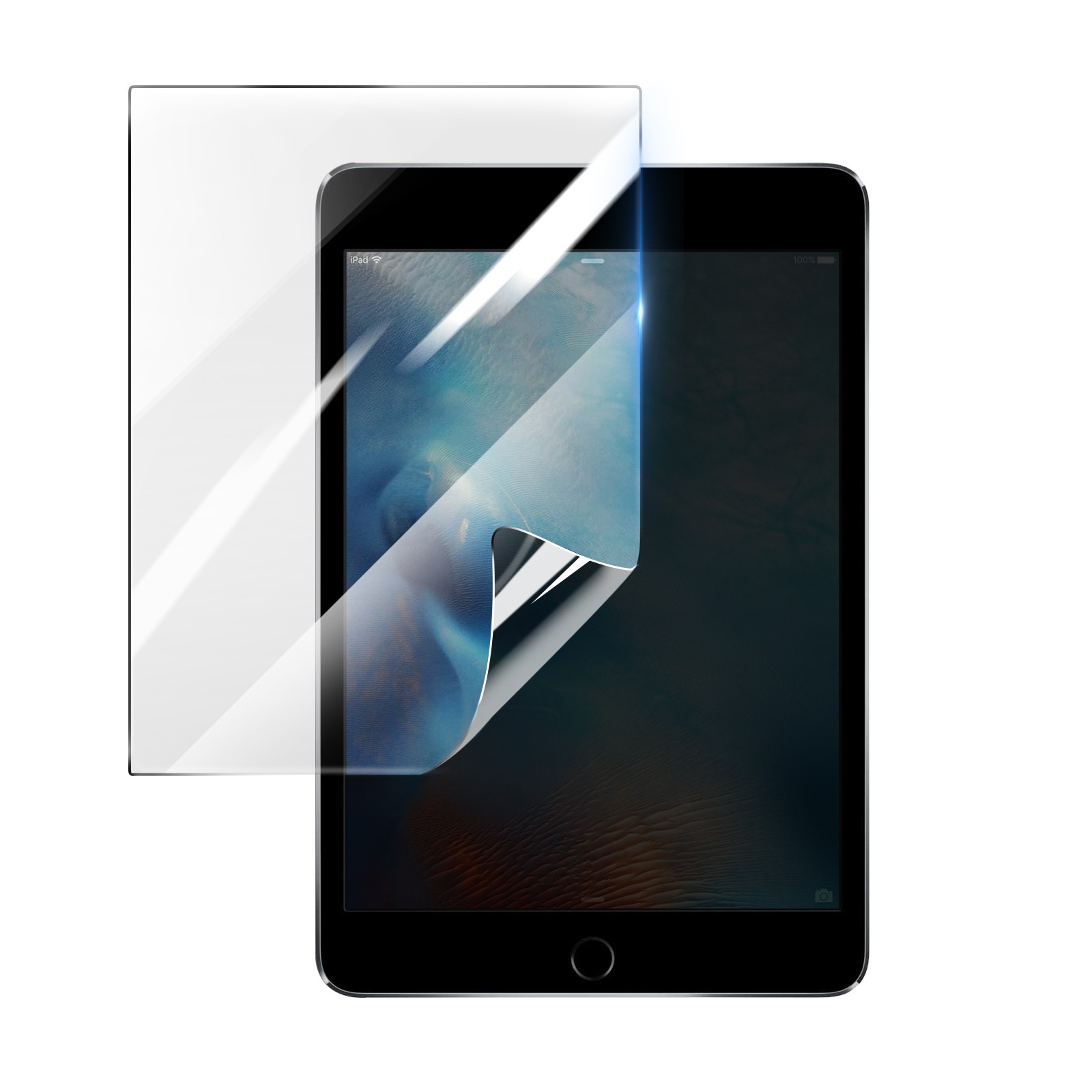 Film hydrogel pour iPad Mini 4 protection écran antichoc transparente