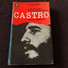Cuban Foreign Books CASTRO Herbert L. Matthews Fidel Castro Herbert Matthews