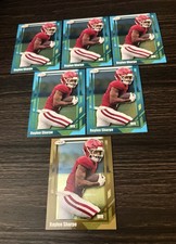 Lot (6) 2026 SAGE Hit Raylen Sharpe Base & Gold Indianapolis Colts RC