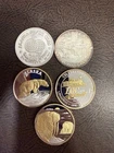 The Great Alaska Collection 5- 1 Oz Silver Round .999 Very Collectible #1