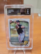 2025 Bowman KONNOR GRIFFIN GMA graded Mint 9
