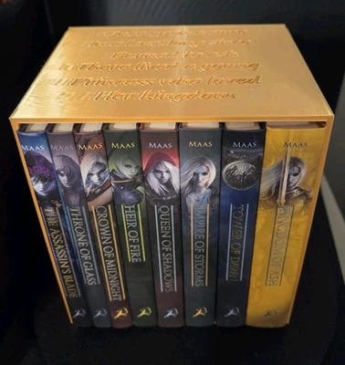 1 Case For The Throne of Glass Miniature Character Collection By Sarah J Maas