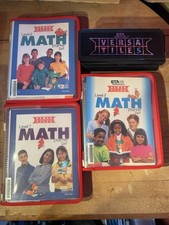 HUGE LOT- ETA Versa Tiles: Math Levels 6, 7,8 Starter Sets, 11 Answer Cases EUC