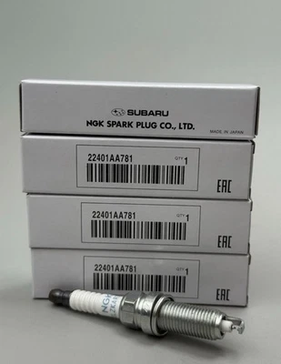Subaru Spark Plugs 22401AA781 Forester Impreza Legacy Crosstrek 2011-2019 Set 4 - Image 1 of 2