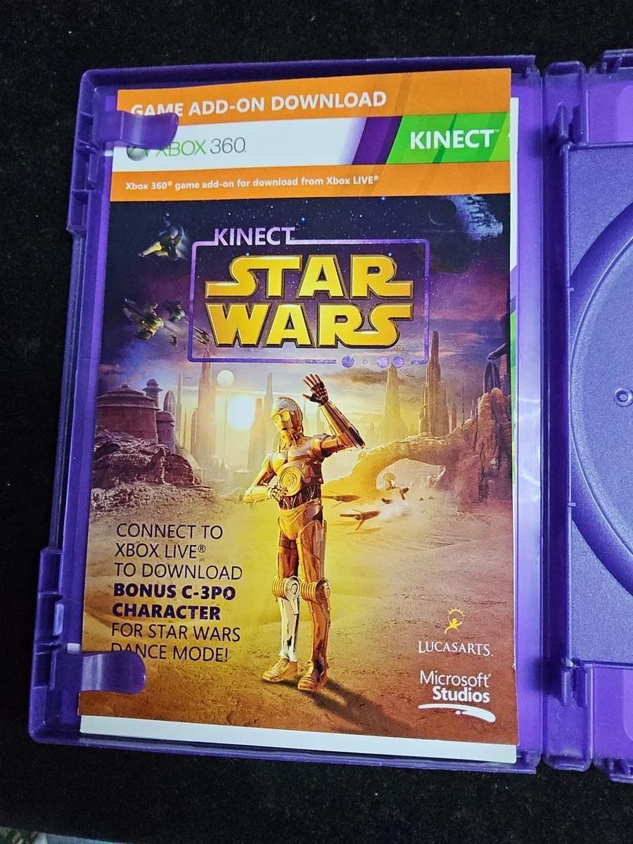 Preços baixos em Microsoft Xbox 360 Kinect Star Wars Video Games
