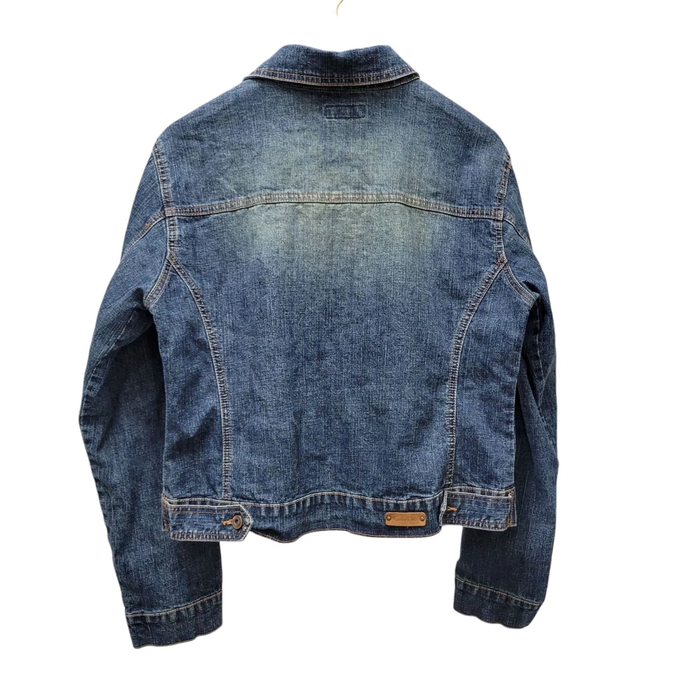 Jaqueta jeans feminina South Pole vintage tamanho grande júnior excelente estado - Imagem 2 de 4