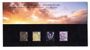UK 2002 Royal Mail Definitives  Stamps Pack #59, Set of 4 Mint MNH