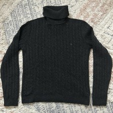 Polo Ralph Lauren Cashmere Cable Turtleneck Sweater - Medium
