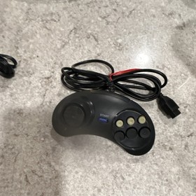 SEGA Genesis Console Black Includes 2 Controllers Component RCA