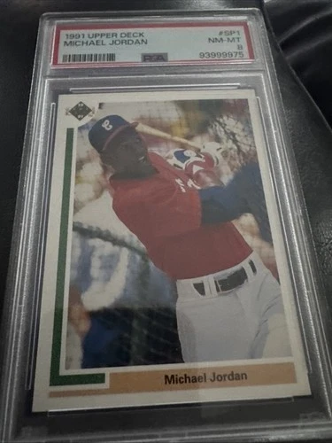 1991 Upper Deck - Michael Jordan #SP1 PSA 8 Chicago White Sox NM MT