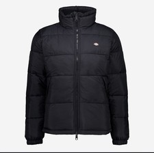 Dickies Black Waldenburg Padded PufferJacket Men's Size Large