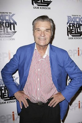 Fred Williard arrives at Back From Hell A Tribute to Sam Kinison a- Old Photo 1