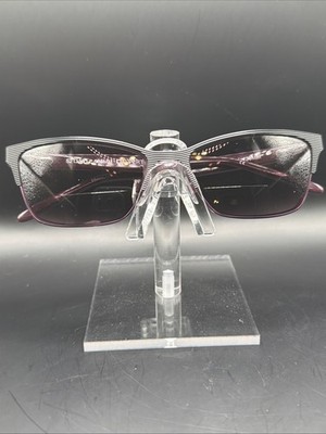 Ellen Tracy Perth Black Sunglasses 52[]15 L.130MM CV See Pictures!!