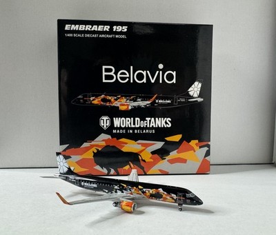 1/400 JC Wings Belavia EMB-195 EW-400PO WORLD OF TANKS Embrarer 195