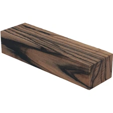 Lot of Macassar Ebony Knife Scale 5x1-1/2x1 Woodturning Blank- Free US Shipping