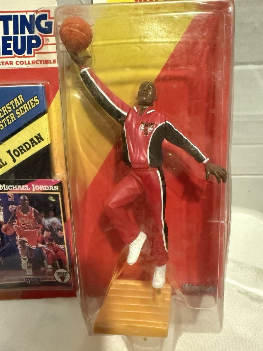 NBA バスケットボールフィギア 1992 Kenner ジョーダン 1992 KENNER STARTING LINEUP SLU NBA CHICAGO BULLS MICHAEL