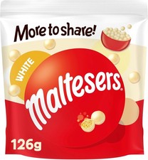 White Maltesers, White Chocolate & Honeycomb, Share with Friends and Family, 12