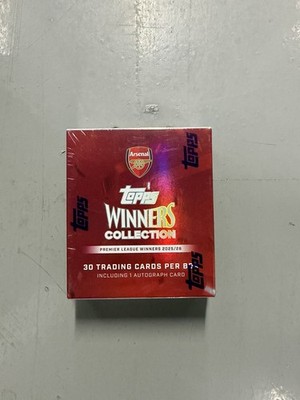 Arsenal Topps 25/26 Winners Collection Box   In Hand | Fast Ship
