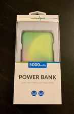 5000 mAh Slim Power Bank With Dual USB A Port  Light Indicator multicolor