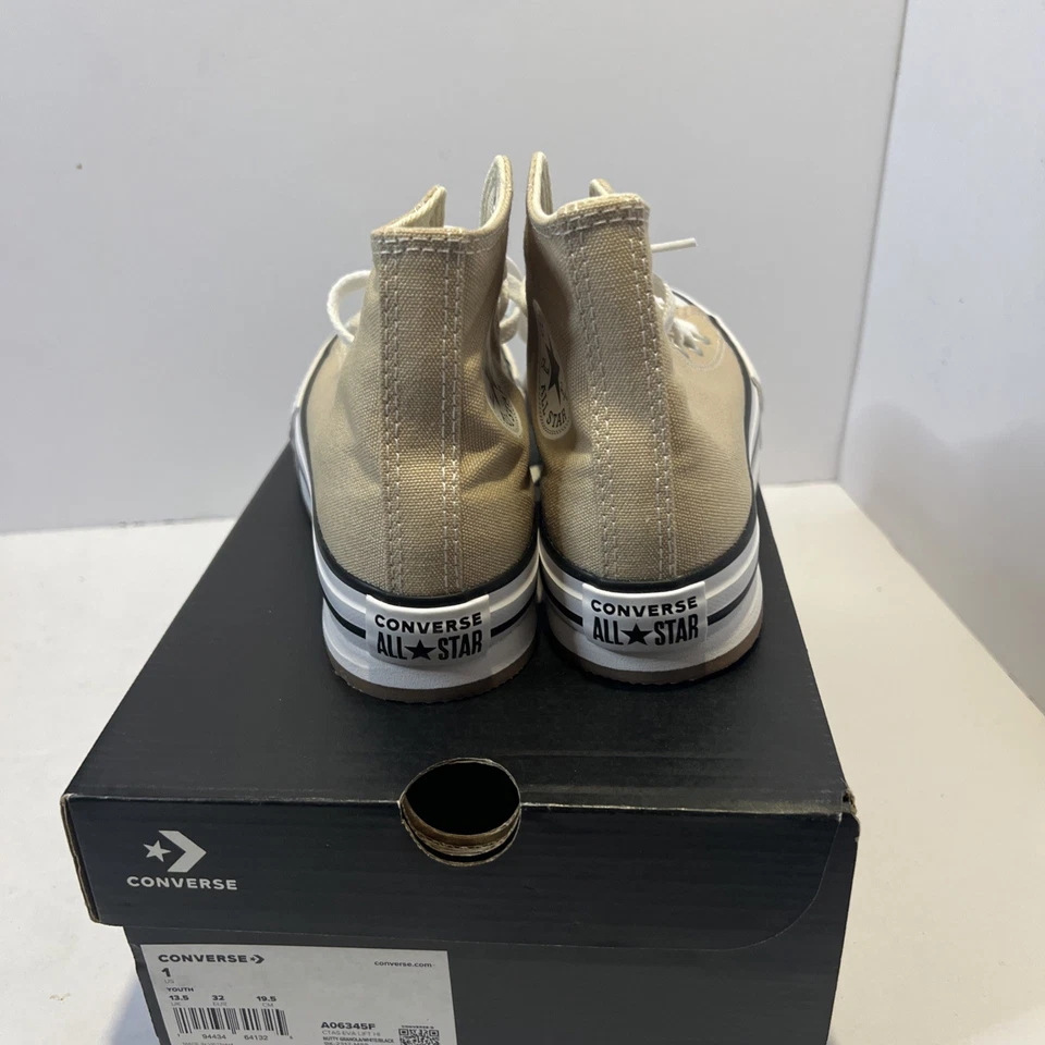 Talla 1y - Converse High Top Tan Foto 4 de 4