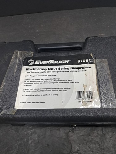 ❤️ EverTough 67051 MacPherson Strut Spring Compressor With Plastic Case