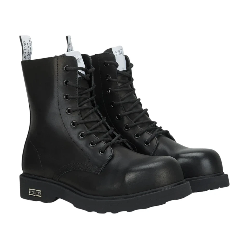 Cult Bolt Anfibio Nero in Pelle Unisex - Immagine 3 di 4