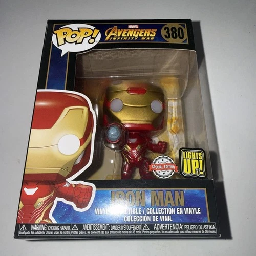 Funko Pop! Vinyl: Marvel - Iron Man (w/ Lights) - Walgreens (Exclusive) #380