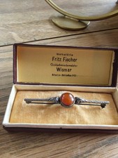 Antike Silberbrosche,Handarbeit,DDR-Zeitgeschichte, Stalin-Straße,Wismar