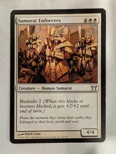 Samurai Enforcers - Champions of Kamigawa Magic the Gathering MTG Nice!