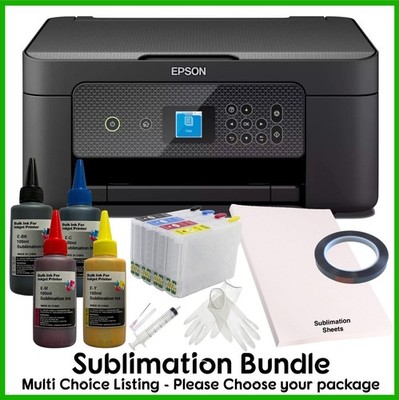 Sublimation Bundle: Epson XP-3200 All-in-1 (verschiedene Bundle Optionen)