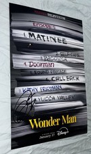 Yahya Abdul Mateen II Signed 12x18 Photo Wonder Man