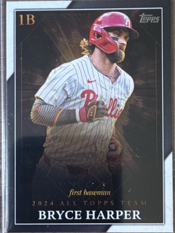 Topps 2025 Series 1 All-Topps Team Bryce Harper ATT-5 Phillies Baseball🔥