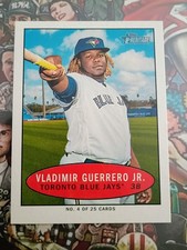 2020 Topps Heritage 1971 Bazooka Numbered Test mini Vlad Guerrero Jr Toronto