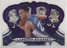 2018-19 Panini Crown Royale Purple Crystal 25/25 Landry Shamet #171 8vc