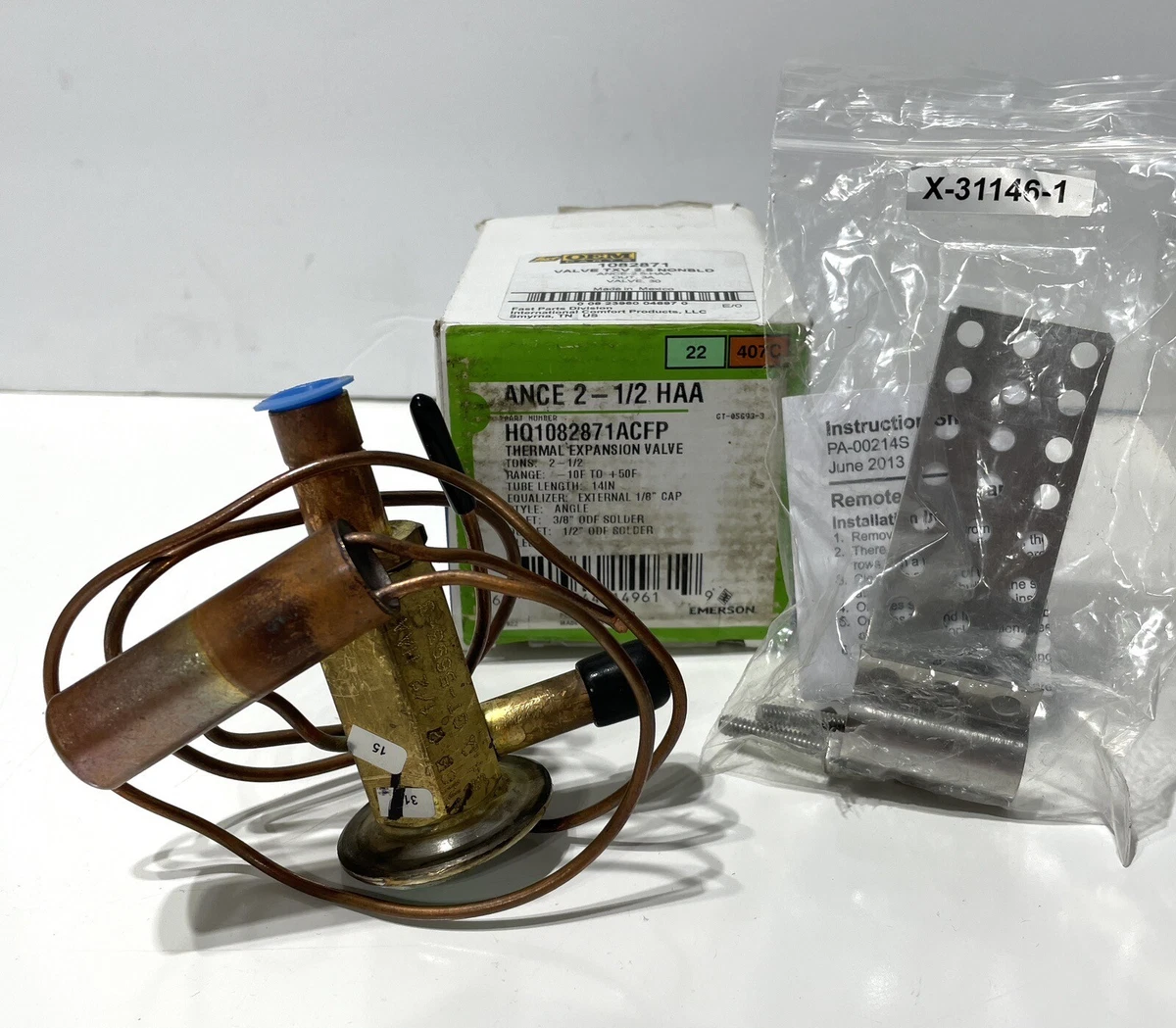 International Comfort Products 1082871 2.5 Ton Expansion Valve 