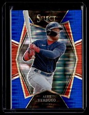 2022 Panini Select Blue Pulsar Alex Verdugo 4/9 Boston Red Sox #129