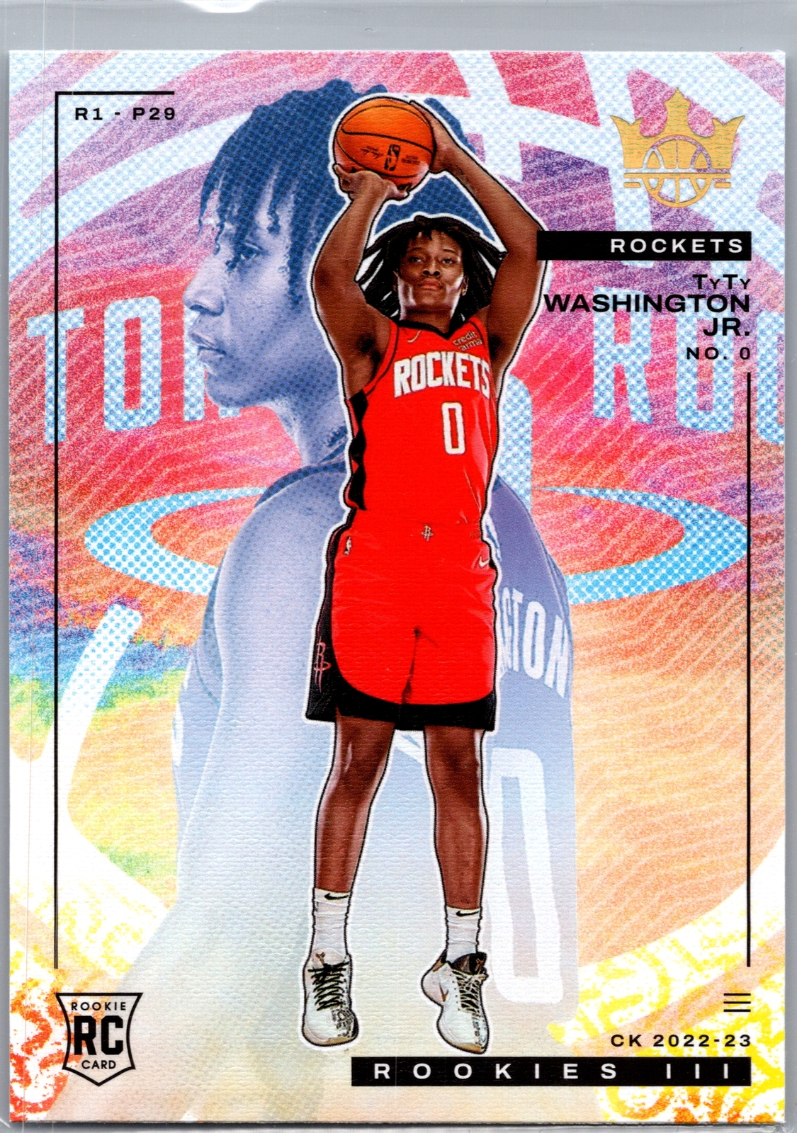 2022-23 Panini Court Kings #162 TyTy Washington Jr. SSP RC